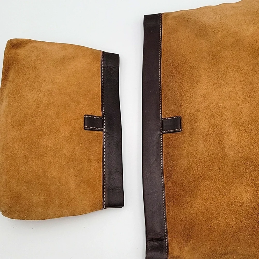 Loewe Tan and Black Clutch LARGE ONLY - Picture 9 of 14
